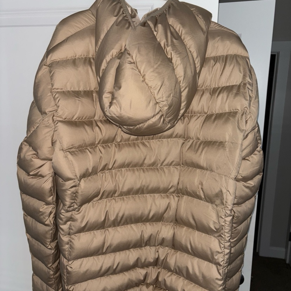 Tan Puffer Jacket - Picture 4 of 4